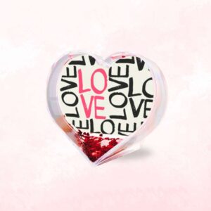 Porta foto a forma di cuore