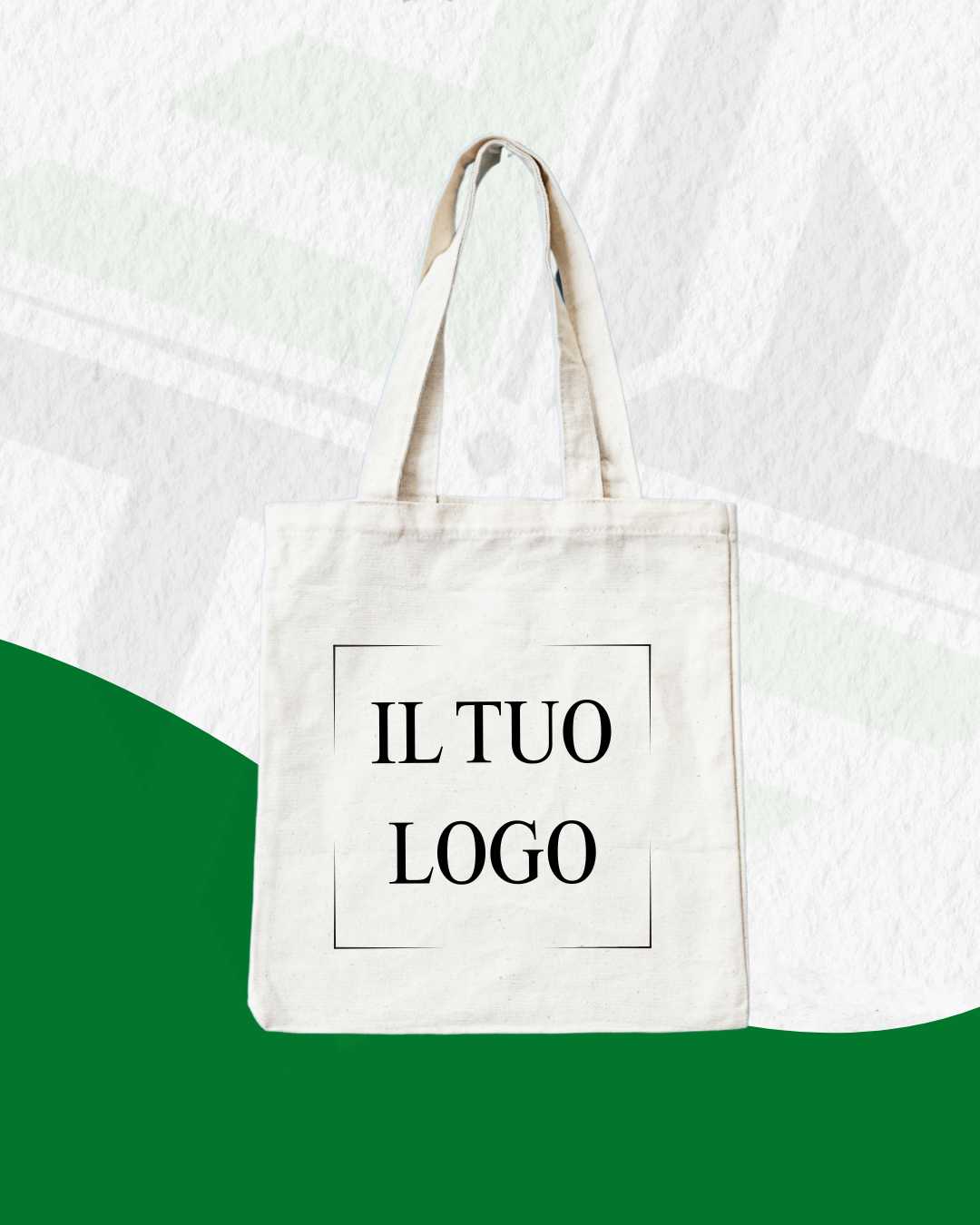 Borsa shopper in cotone - immagine 4