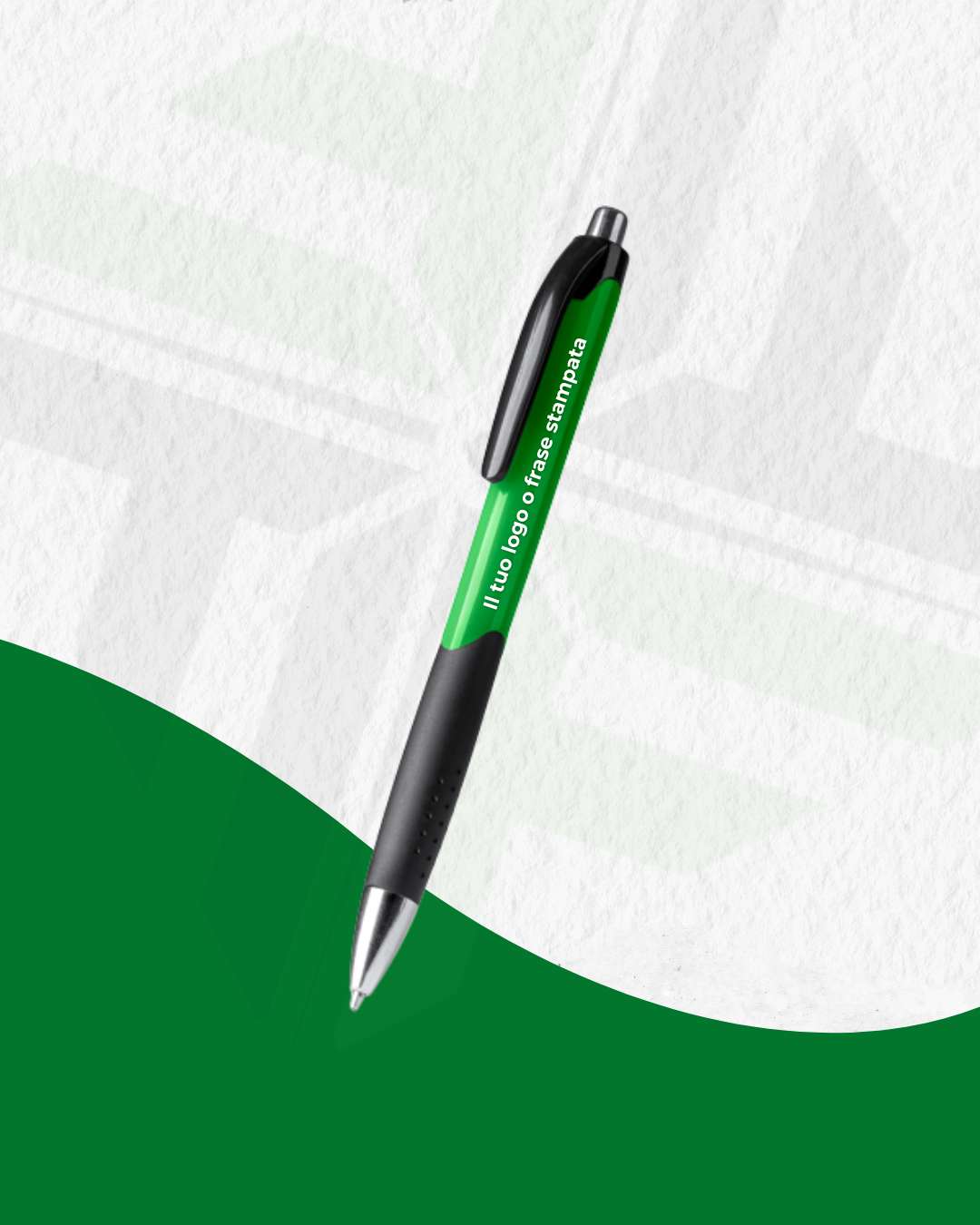 Penna con impugnatura gommata 100pz.