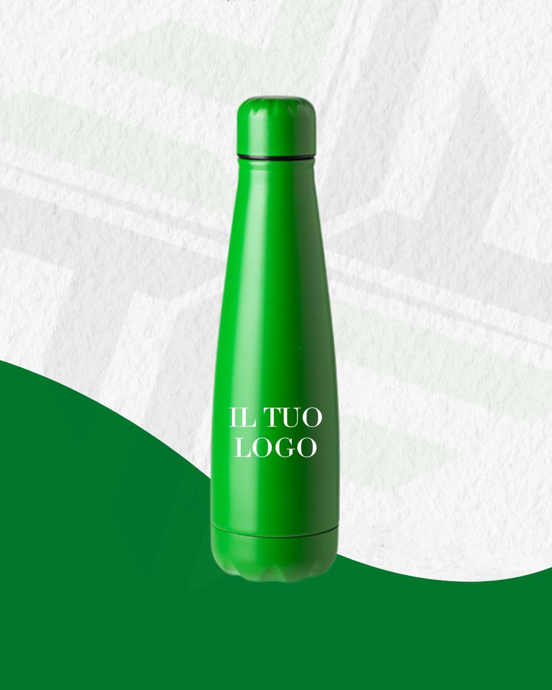 Borraccia acciaio inox 30pz.