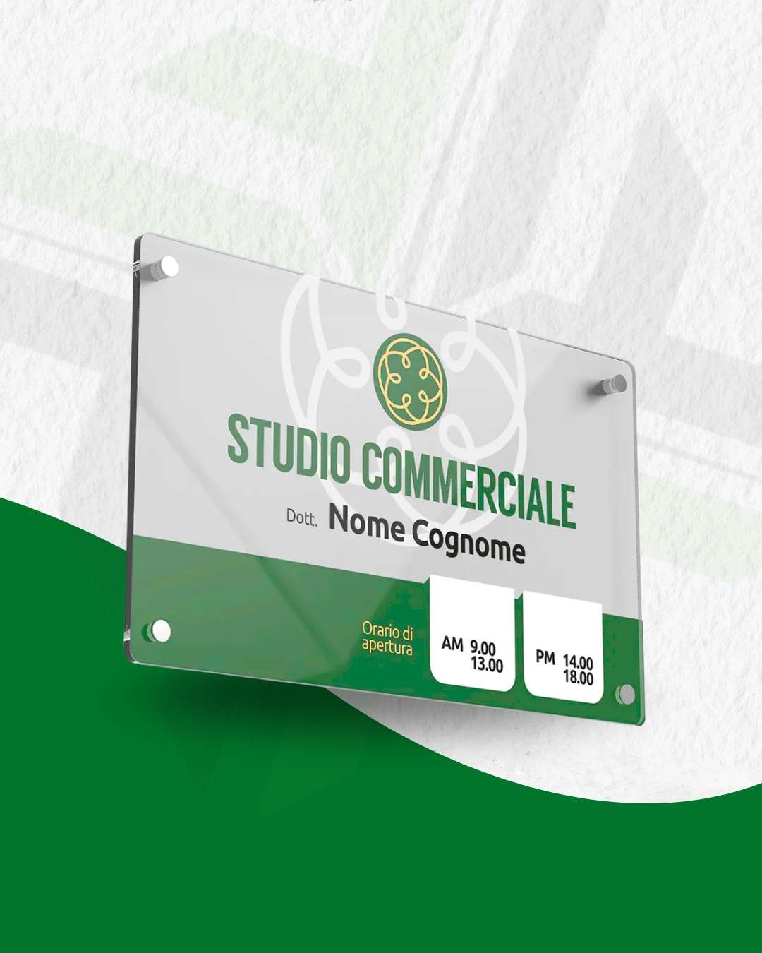 Tebelle in Plexiglass personalizzabili