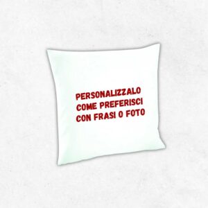 Cuscino quadrato personalizzato
