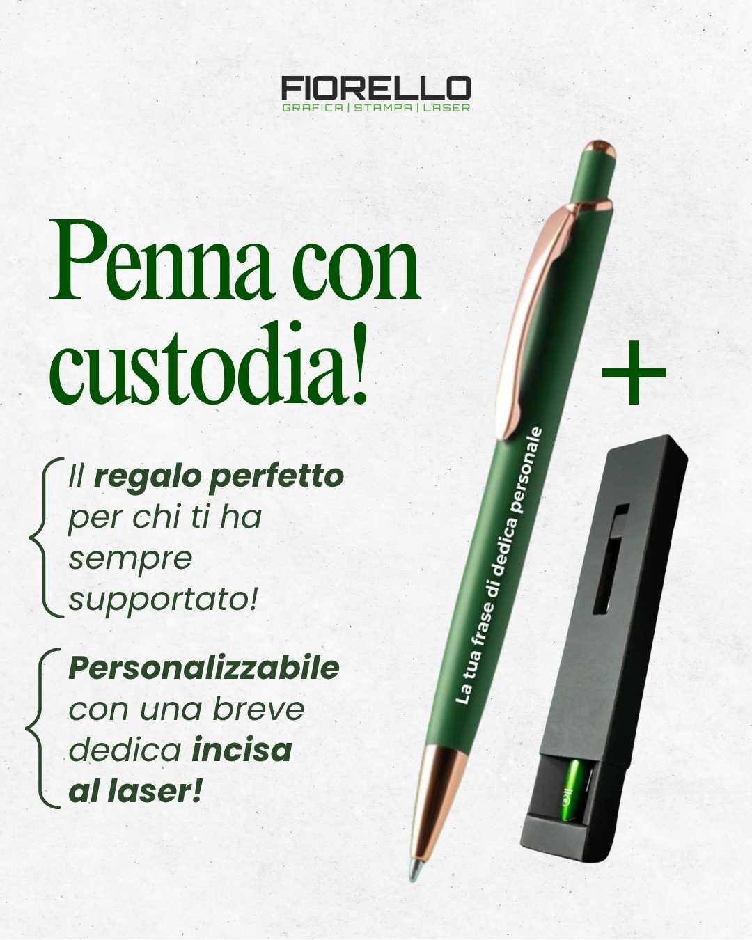 Penna personalizzata con custodia 1pz. - immagine 4