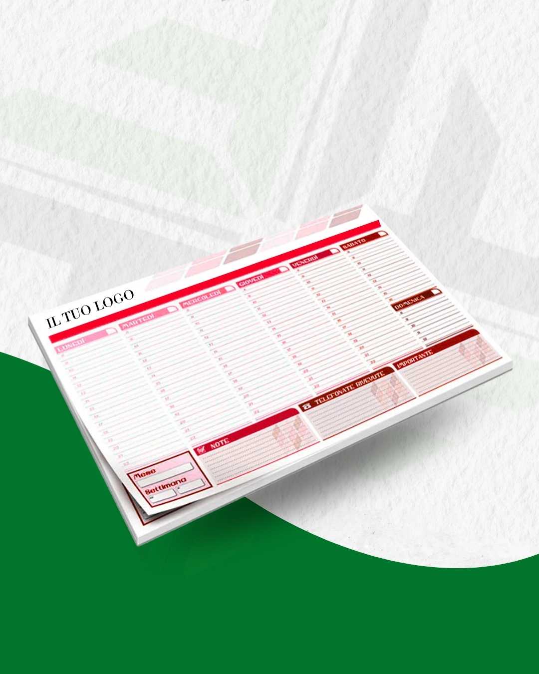 Calendari planning A3