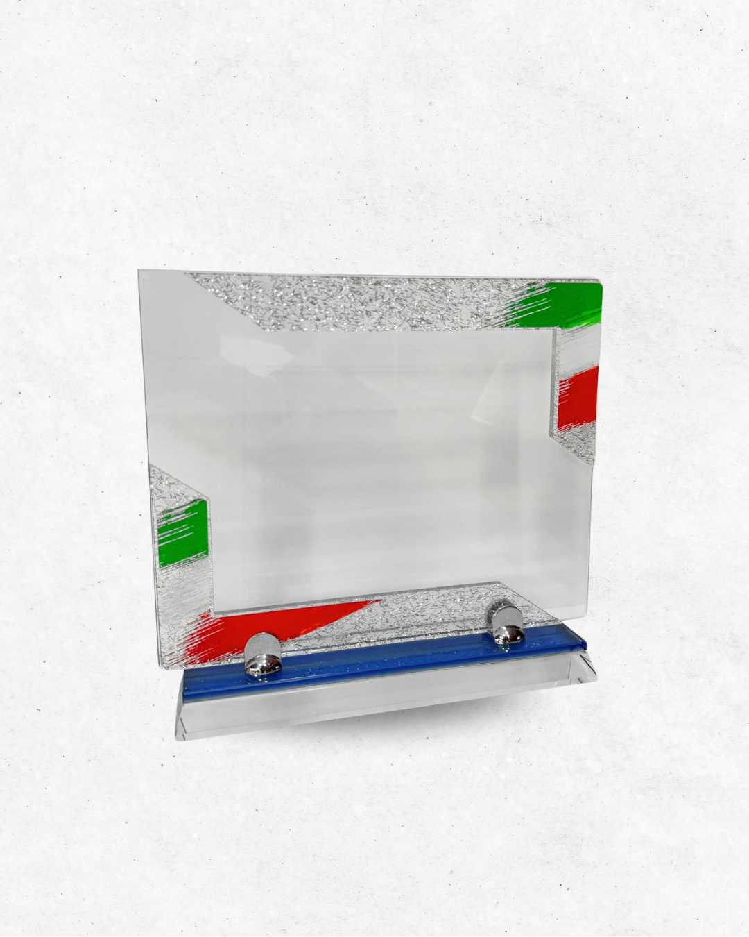 Targa orizzontale 27x25 Italia