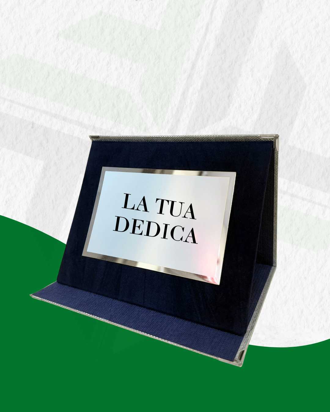 Targa commemorativa argento