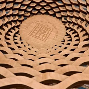 Centro tavola in legno personalizzabile