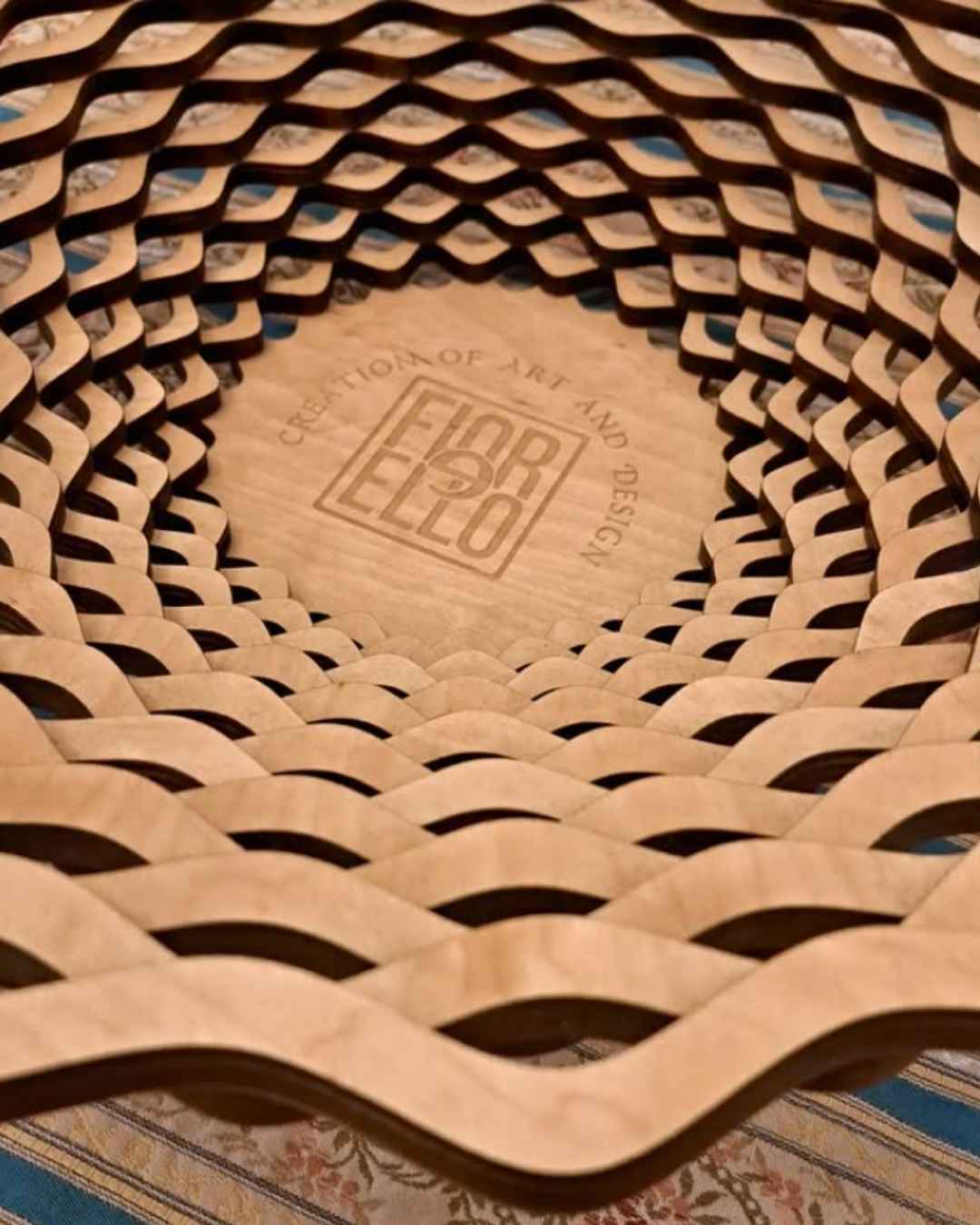 Centro tavola in legno personalizzabile - immagine 2