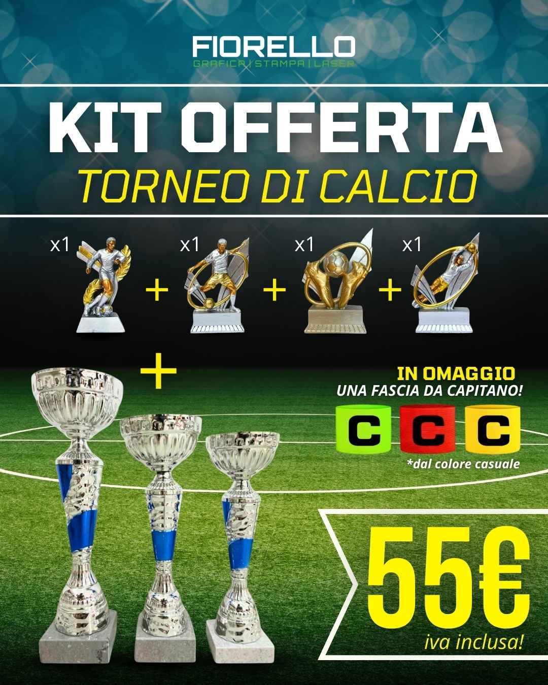 KIT OFFERTA torneo di calcio 1