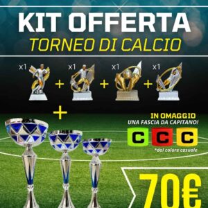 KIT OFFERTA torneo di calcio 3