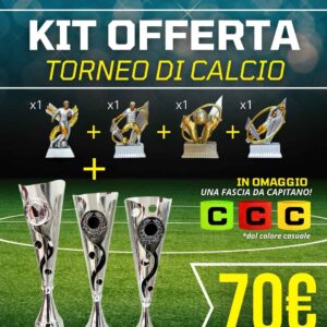 KIT OFFERTA torneo di calcio 5