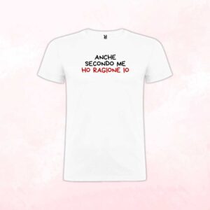 T-Shirt in Cotone Personalizzabile