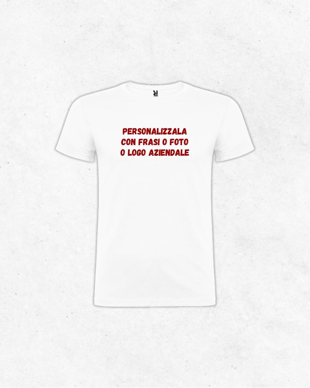T-Shirt in Cotone Personalizzabile