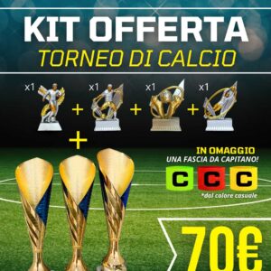 KIT OFFERTA torneo di calcio 6