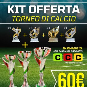 KIT OFFERTA torneo di calcio 8