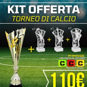 KIT OFFERTA torneo di calcio 7