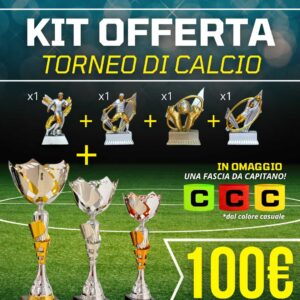 KIT OFFERTA torneo di calcio 12