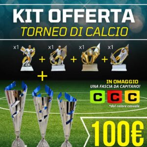 KIT OFFERTA torneo di calcio 11