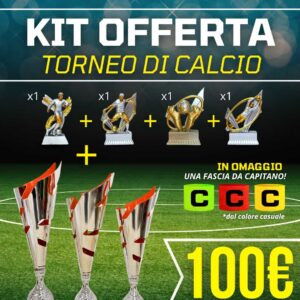 KIT OFFERTA torneo di calcio 10