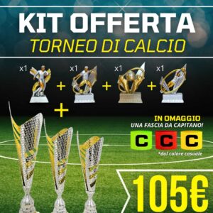 KIT OFFERTA torneo di calcio 9