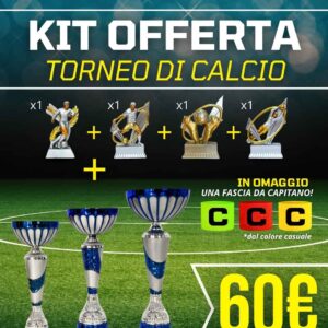KIT OFFERTA torneo di calcio 13