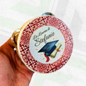 Tamburello Personalizzato in Legno